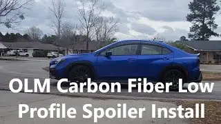 OLM Spoiler Install - WRX 22+