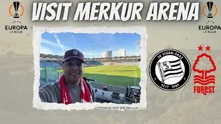 Посещение стадиона SK Sturm перед матчем Лиги Европы против Nottingham Forest