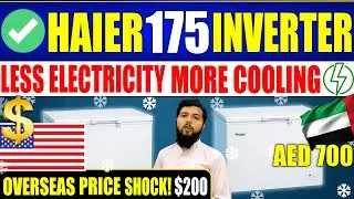 Haier Inverter Deep Freezers 175 || Small size Deep Freezer || Best Choice for Overseas Pakistanis
