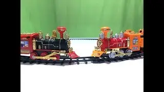 STEAM TRAIN SET COLLECTION 2019 , 2 STEAM TRAIN SET II TOY WORLD