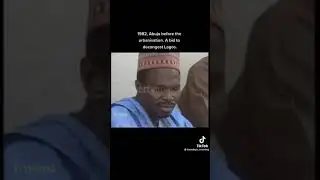 Interesting video about the early construction of Abuja, FCT.buja in 1982
