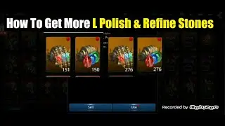 Darkness Rises How To Get More L Polishes & Refine Stones