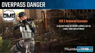 Overpass Danger, Sniper strike special ops mission #7- (Sniper/zone4)