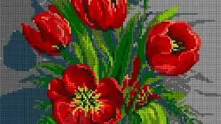 traditional and famous handicrafts of GB.flowers.cushions.charsuti design flowers