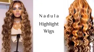 Beyonce inspired!Bomb color,Bomb curl~|||Nadula Highlight Hair Wigs