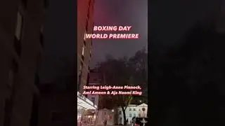 A sprinkle of Christmas magic at the World Premiere of Boxing Day Movie 🎄