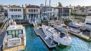 HARBOR HOME WITH A PRIVATE DOCK FOR SALE NEWPORT BEACH 818-216-8960