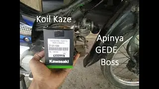 Test koil kaze di Supra X 100