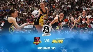 2025 ANZ Premiership | Magic v Pulse | Round 10