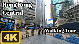 Walking in Hong Kong | 4K | Central | Walking Tour | ASMR | 2026/January