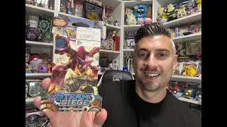 Opening a Pok&eacute;mon Steam Siege Blister Pack