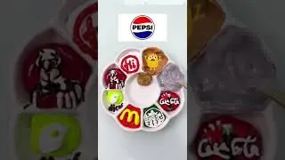 pepsi logo color mixing #colormixing #satisfyingart #shorts