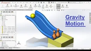 Motion Analysis in Solidworks || Gravity Motion || Solidworks Motion Tutorial