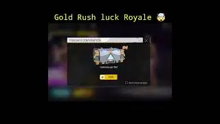 Gold Rush Luck Royale Free Fire |New Gold Royale| Holi Event Free Fire |Free Emote Gold Rush #shorts