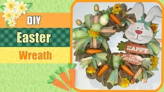 🐣 Easter DIY: Easter Wreath - Spring D&eacute;cor Ideas