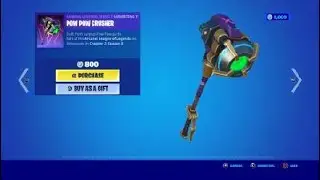 POW POW CRUSHER &ldquo;HARVESTING TOOL&rdquo; (GAMING LEGENDS SERIES) 800 V BUCKS - FORTNITE CHAPTER 2 SEASON 8