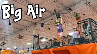 Big Air Trampoline Park Indoor Playground 2024 Myrte Beach Family Fun Video
