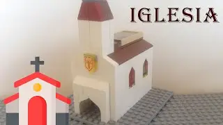 Como hacer una iglesia de lego