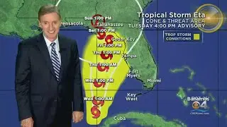 Tracking Tropical Storm Eta 11-10-20
