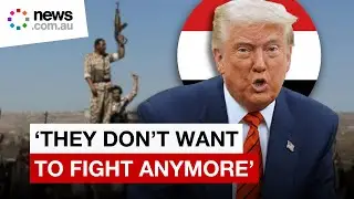 Reason Trump said U.S will stop bombing Houthis