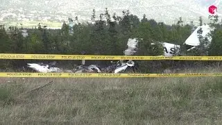 PRVI TV// Sru&scaron;io se zrakoplov kod Mostara