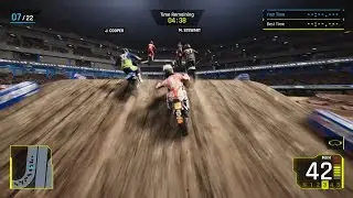 Monster Energy Supercross 25 - Custom Track Gameplay