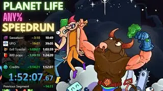 Planet Life ANY% Speedrun World Record- 1:52:07