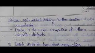 6th Standard, Social, Our Proud State Karnataka - Belagavi Division - All the Questions and Answers