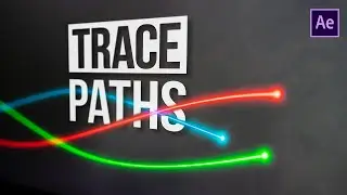 TRACE PATHS | Make Your Animations SMARTER and SAVE TIME in Adobe After Effects | Quick Tips #3