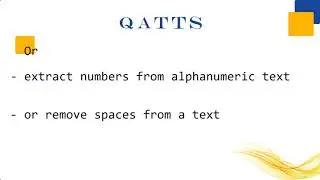 QATTS Tutorial 9 | TextExtraction | Test Automation with QATTS