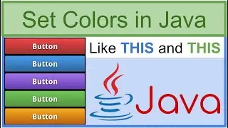 Programmatically Setting Colors of Views in Java