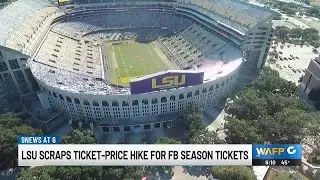 LSU scraps ticket-price hike for football season tickets
