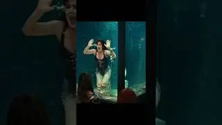 Coinc&eacute;e dans l&rsquo;aquarium pendant un tour de magie ! 😱 #film #movies #series