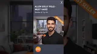 🤯 Best Polo T-Shirt on Amazon?! Allen Solly Polo Vibe Check. #shortvideo #trending #fashion #amazon