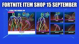 Fortnite Item Shop 15 September 2023 | Gleam Team, Turn The Music Up Skins, Emotes and more.