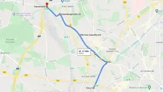 Radtour: Holstenplatz, Alsenstra&szlig;e, Lappenbergsallee, Langenfelder Damm, Warnstedtstra&szlig;e, Randstra&szlig;e