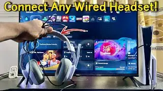 PS5: How to Connect Any Wired Headset (3.5mm Jack or USB)