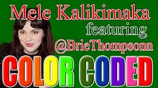 Mele Kalikimaka featuring Ms. Thompson | Color-Coded Instruments!
