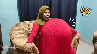 Drama..‼️kaget tiup dua balon perut gendut hamil jumbo