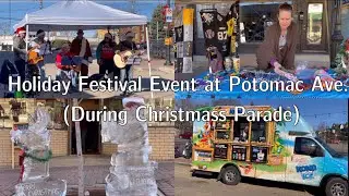 Dormont Local :During the Holiday Festival Events at Potomac Ave/Kids are Playing,Singing + Selling