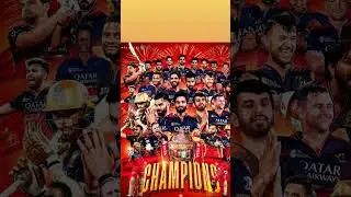 POSTER OF RCB CHAMPION OF 2025@SOLAR__YTx @XGEN0005 ZGEN 0005 EDIT #championsleague #champ