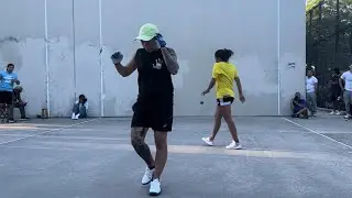 Jenny Qu Vs Melanie G.  - Final Match - Wallball Universe Woman’s Open Singles Handball Tournament