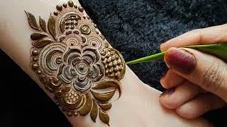 Very Beautiful Stylish back hand mehndi design |Eid special mehndi design| Henna design 