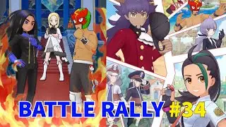 Battle Rally Run #34: Bug and Champion Upgrade, 12,030 Points - Pok&eacute;mon Masters EX