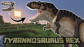 Raja dinosaurus! Tyrannosaurus Rex minecraft #minecraft #prehistoric