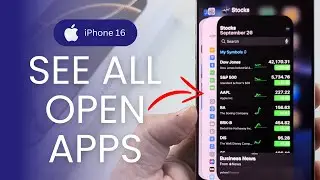 iPhone 16: как увидеть все открытые приложения и закрыть их!