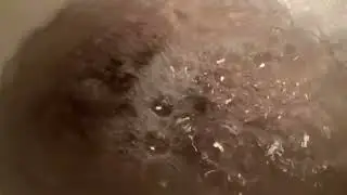 Flushing food dye through the toilet tank! Filmed on October 21 2022