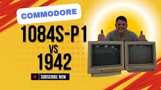 Commodore 1084S P1 vs  1942 Retro Monitor Aesthetic Deep Dive
