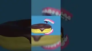 Eating A Virtual Donut With My Real Teeth - Looped
