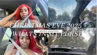 Christmas Eveee 2025 + What’s In My Purse 